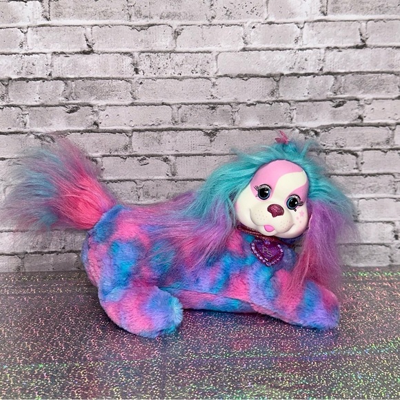 Puppy Surprise ELIZA Cotton Candy Pink Blue Purple 12 in. Plush No Puppies - Picture 1 of 16